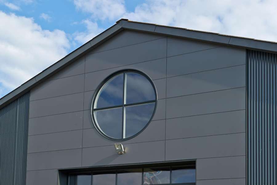 Spændende facade med få virkemidler, Hjorslevvej 7, 5450 Otterup